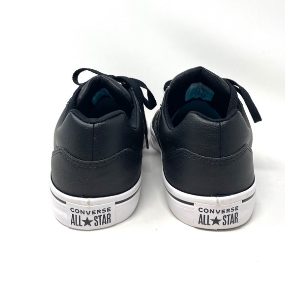 Converse Men's Size 11 170124F El Distrito 2.0 Faux Leather Black Camo Sneakers - Picture 8 of 10